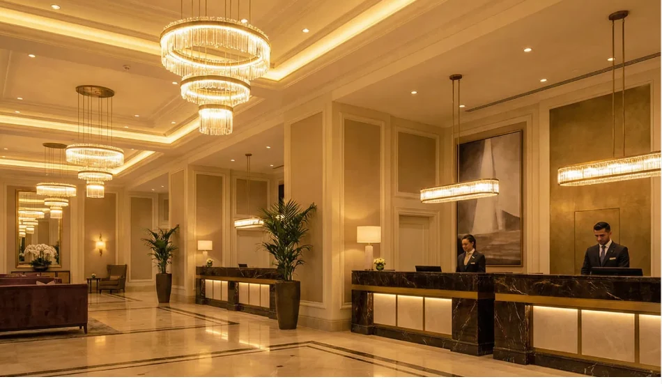Hospitality lighting project application Hospitality lighting project application