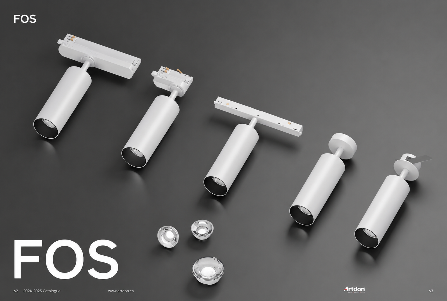 FOS Slim Architectural Track Light Overview