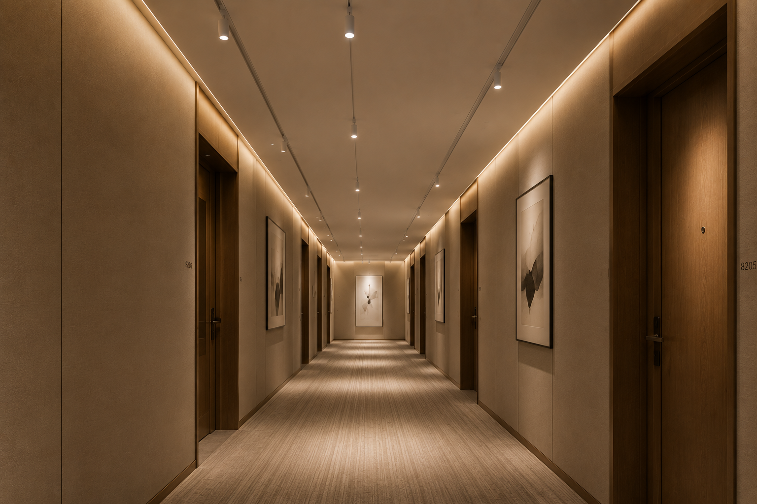 Hospitality lighting project application Hospitality lighting project application